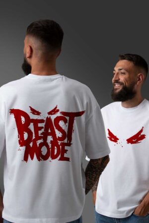 Beast Mode Printed Oversized T-shirt