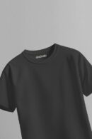 Black Color Unisex Regular T-shirt