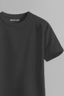 Black Color Unisex Regular T-shirt