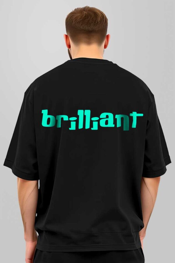 Brilliant Printed Oversized T-shirt - Image 2