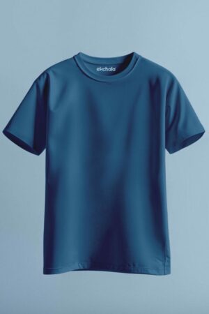 Air Force Blue Color Unisex Regular T-shirt