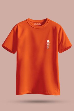 Fish Print Unisex Regular T-shirt