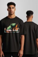 Florafile Printed Oversized T-shirt