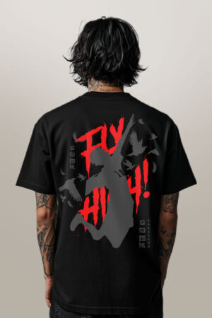 Fly High Oversized Men T-shirt