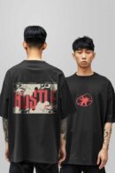 Hustle Printed Oversized T-shirt