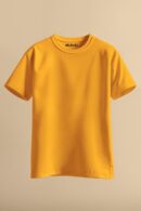 Golden Yellow Color Unisex Regular T-shirt