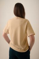 Beige Color Oversized T-shirt