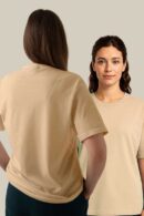 Beige Color Oversized T-shirt