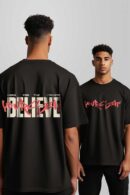 Believe Printed Oversized T-shirt
