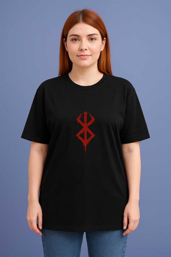 Berserk Printed Oversized T-shirt - Image 3