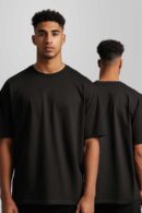 Black Color Oversized T-shirt