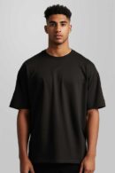 Black Color Oversized T-shirt
