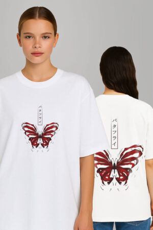 Butterfly Women Oversized T-shirt