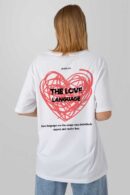 Love Oversized Printed T-shirt