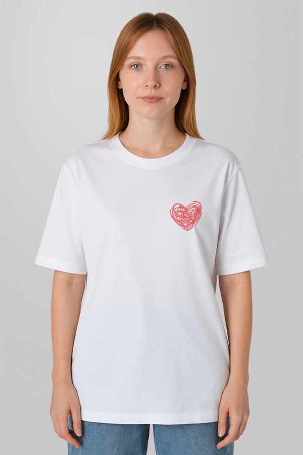 Love Oversized Printed T-shirt - Image 3
