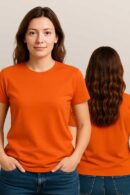 Orange Color Regular T-shirt