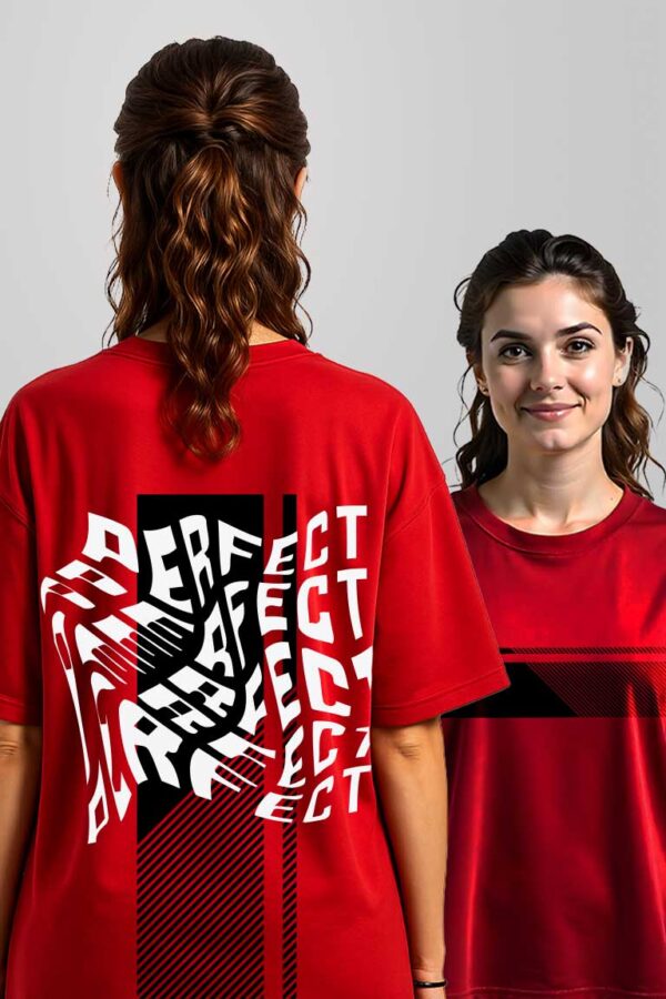 Perfect Oversized Printed T-shirt - Image 2