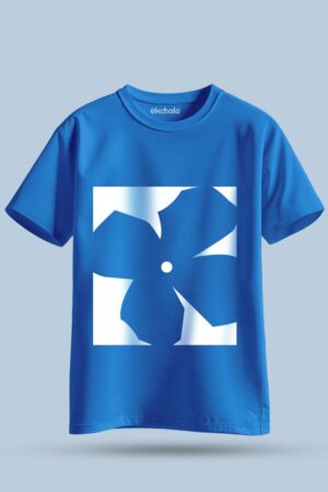 Flower Print Unisex Regular T-shirt
