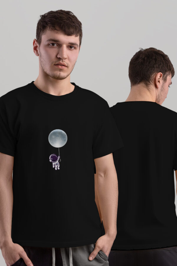 Astro Moon Men Regular T-shirt - Image 2
