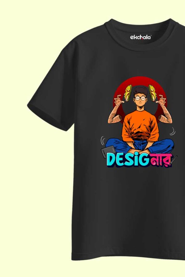 Designer Unisex Regular T-shirt - Image 3