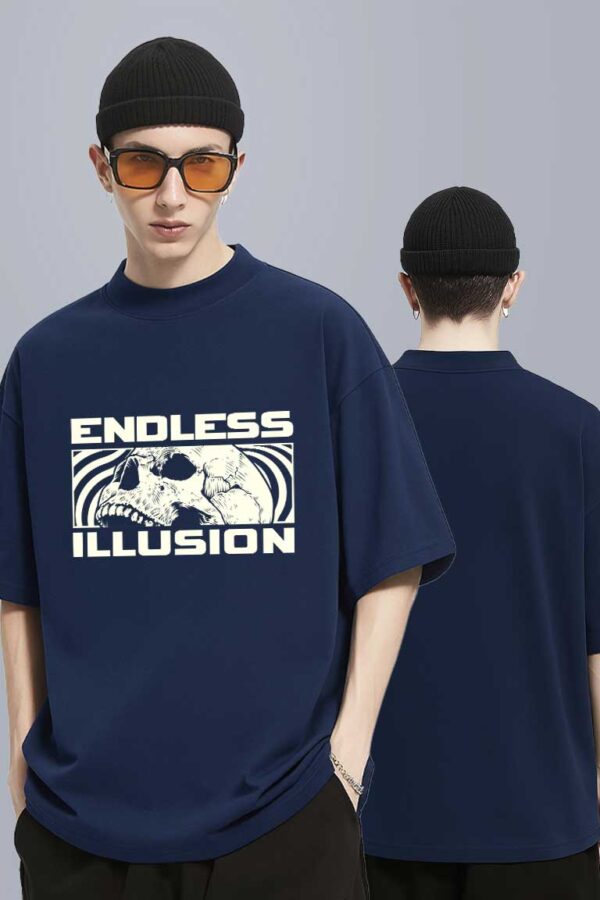Endless illusion Men Oversized T-shirt - Image 5