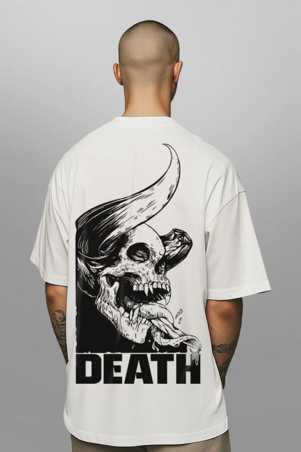 Death Men Oversized T-shirt - Image 2