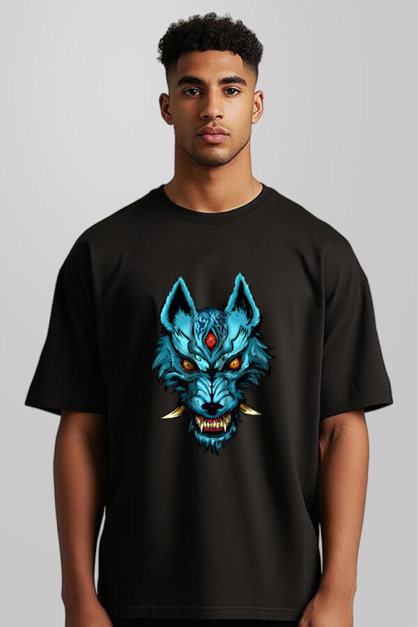 Wolf Men Oversized T-shirt