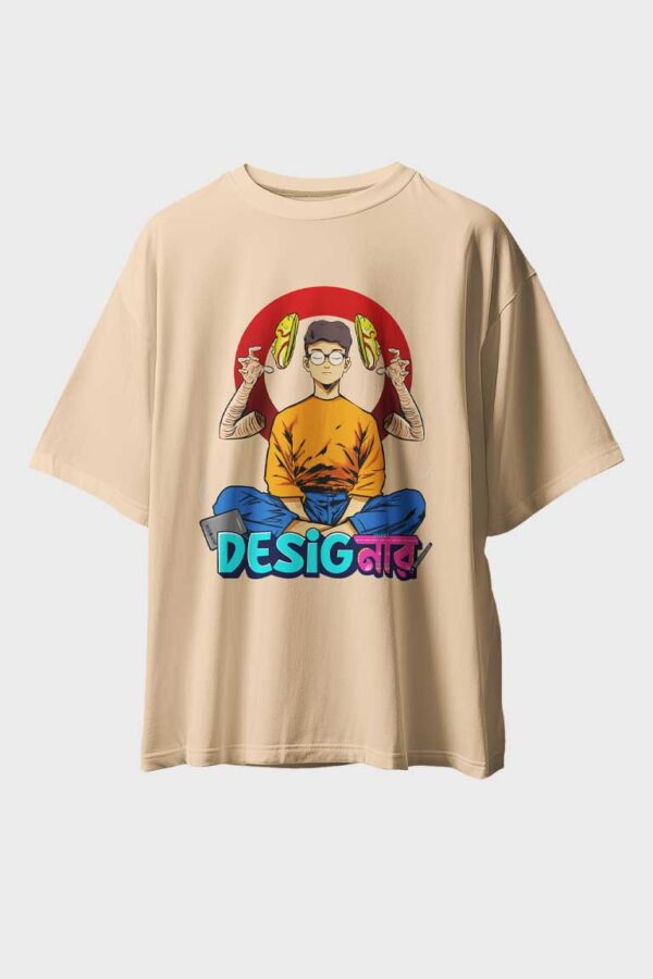 Desinger Unisex Oversize T-Shirt - Image 2