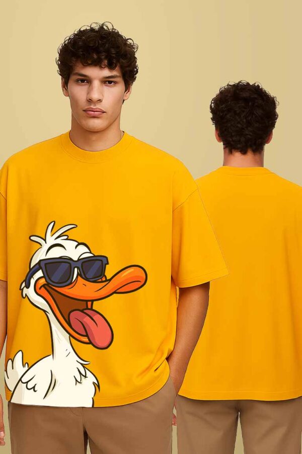 Duck Men Oversized T-shirt - Image 2