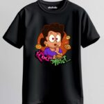 Fuchka Paglu Unisex Regular T-Shirt - Black