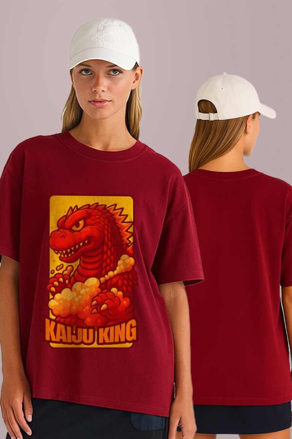 Kaiju King Women Oversized T-shirt - Image 2