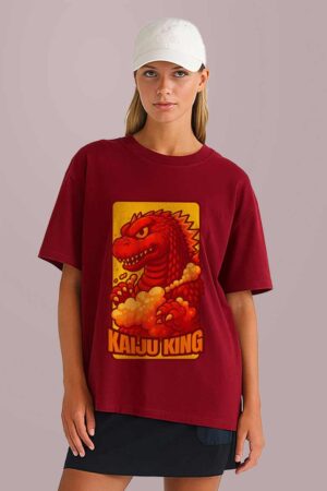 Kaiju King Women Oversized T-shirt