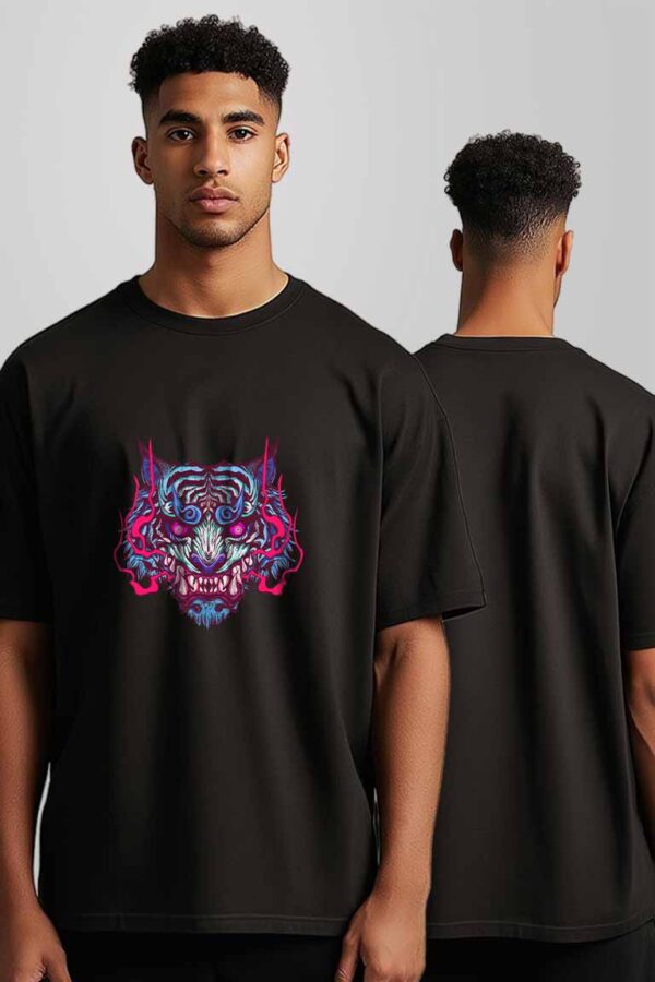 Tiger Oversized Men T-shirt - Image 4