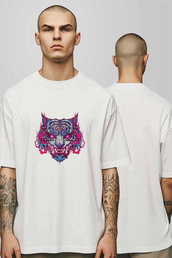 Tiger Oversized Men T-shirt - Image 2