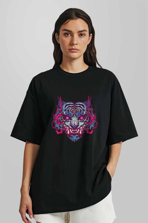 Tiger Women Oversized T-shirt - Image 3