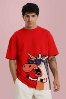 Unicorn Men Oversized T-shirt