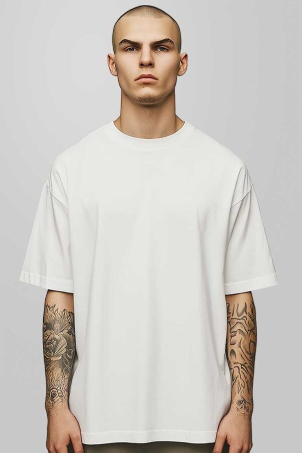 Octo Print Men Oversized T-shirt - Image 4