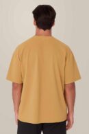 Beige Color Men Oversized T-shirt