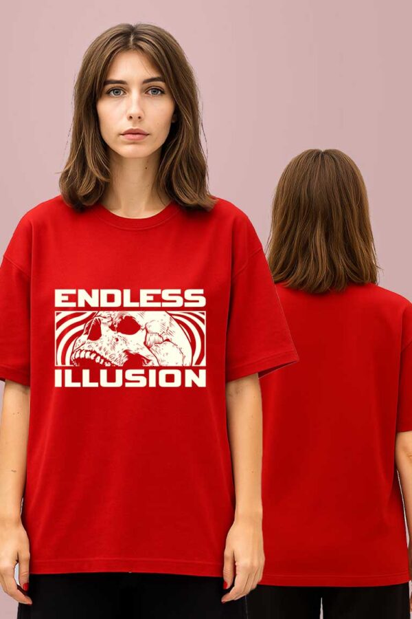 Endless illusion Women Oversized T-shirt - Image 2