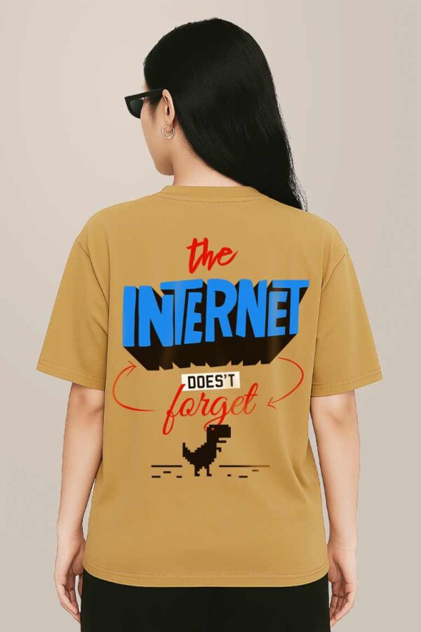 Internet Women Oversized T-shirt - Image 6