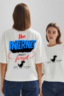 Internet Women Oversized T-shirt