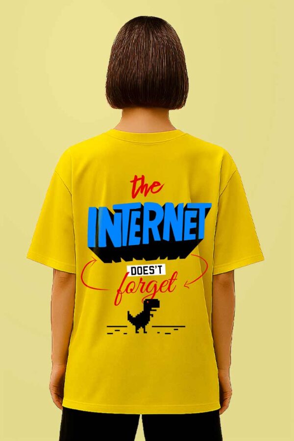 Internet Women Oversized T-shirt - Image 2