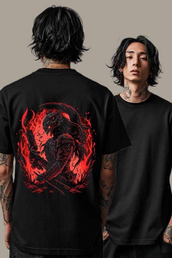Knight Men Oversized T-shirt - Image 2