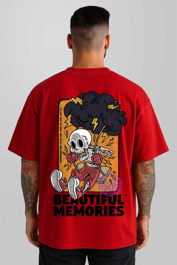 Memories Men Oversized T-shirt