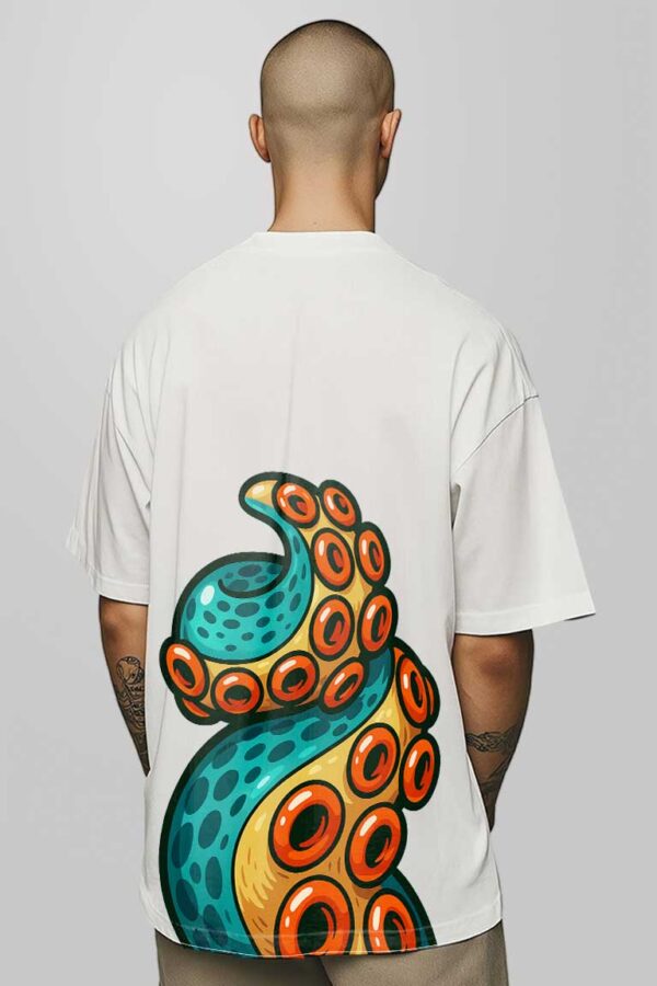 Octo Print Men Oversized T-shirt