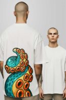 Octo Print Men Oversized T-shirt