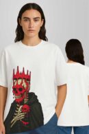 Skull King Printed Women Oversized T-shirt