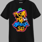 Golper Goru Unisex Regular T-Shirt - Black