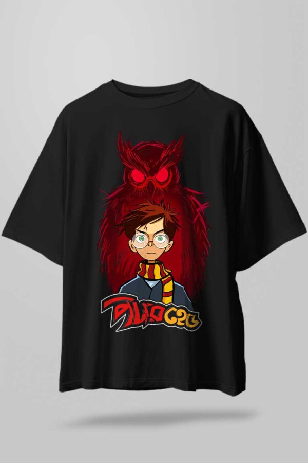 Potter Head Unisex Oversize T-Shirt - Image 3