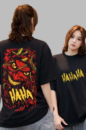 Hahaha Women Oversized T-shirt